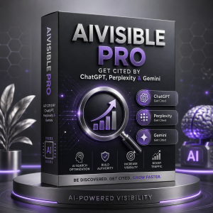 AIVisible Pro – Get Cited by ChatGPT, Perplexity & Gemini